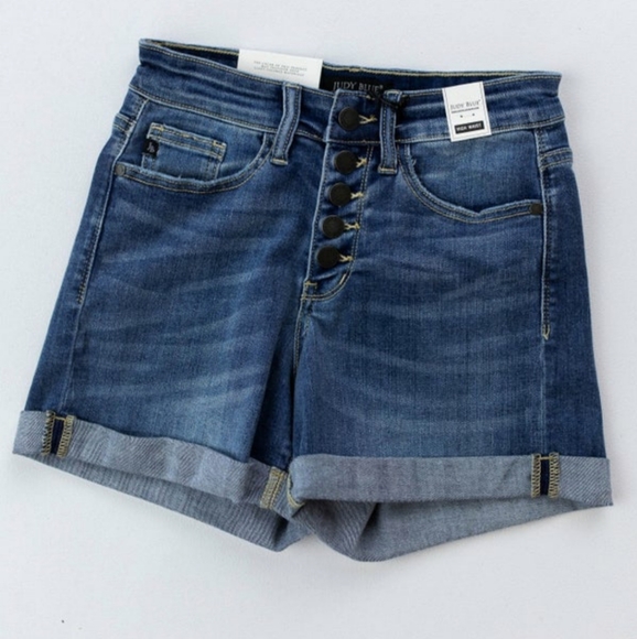 judy blue high waisted shorts